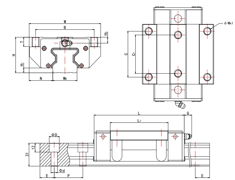 黄色网站app软件下载安装免费版22係列法蘭型滾柱滑塊